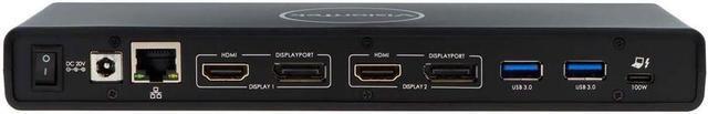 Alt view image 6 of 20 - VisionTek VT4510 Dual Display 4K USB 3.0 & USB-C Docking Station