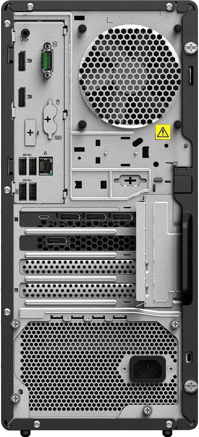 Alt view image 4 of 15 - Lenovo ThinkStation P350 30E30079US Workstation - 1 x Intel Core i9 Octa-core (8 Core) i9-11900 11th Gen 2.50 GHz - 32 GB DDR4 SDRAM RAM - 1 TB SSD - Tower - Intel W580 Chip - Windows 10 Pro 64-bit -