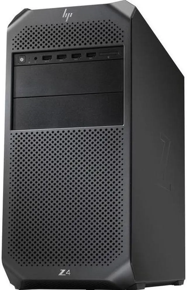 Alt view image 2 of 10 - HP Z4 G4 Workstation - 1 x Intel Xeon Hexa-core (6 Core) W-2235 3.80 GHz - 16 GB DDR4 SDRAM RAM - 512 GB SSD - Mini-tower - Black - Intel C422 Chip - Windows 11 Pro - NVIDIA RTX A4000 16 GB Graphics -