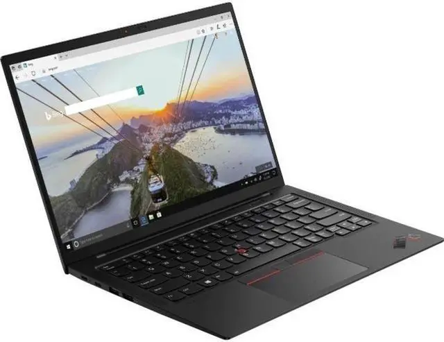 Alt view image 6 of 13 - Lenovo ThinkPad X1 Carbon Gen 9 20XW00ERUS 14" Ultrabook - WUXGA - 1920 x 1200 - Intel Core i7 11th Gen i7-1165G7 Quad-core (4 Core) 2.80 GHz - 16 GB RAM - 512 GB SSD - Black Paint - Intel Chip -