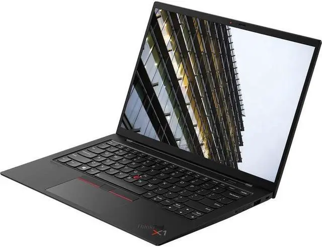 Alt view image 5 of 13 - Lenovo ThinkPad X1 Carbon Gen 9 20XW00ERUS 14" Ultrabook - WUXGA - 1920 x 1200 - Intel Core i7 11th Gen i7-1165G7 Quad-core (4 Core) 2.80 GHz - 16 GB RAM - 512 GB SSD - Black Paint - Intel Chip -