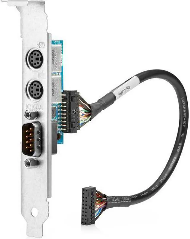 Alt view image 9 of 11 - HP 800/600/400 G3 Serial/ PS/2 Adapter