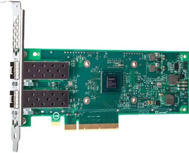 Alt view image 3 of 5 - Lenovo ThinkSystem QLogic QL41262 PCIe 25Gb 2-Port SFP28 Ethernet Adapter
