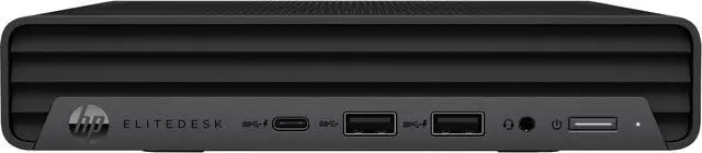 Alt view image 7 of 17 - HP EliteDesk 800 G6 Mini PC 8GB 256GB SSD Core i7-10700T 2.0GHz WIN11P, Black