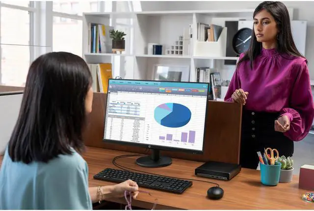 Alt view image 9 of 13 - HP Business Desktop ProDesk 600 G6 Desktop Computer - Intel Core i7 10th Gen i7-10700T Octa-core (8 Core) 2 GHz - 8 GB RAM DDR4 SDRAM - 256 GB NVMe M.2 PCI Express SSD - Desktop Mini - Intel Q470 Chip