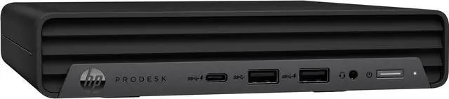 Alt view image 5 of 13 - HP Business Desktop ProDesk 600 G6 Desktop Computer - Intel Core i7 10th Gen i7-10700T Octa-core (8 Core) 2 GHz - 8 GB RAM DDR4 SDRAM - 256 GB NVMe M.2 PCI Express SSD - Desktop Mini - Intel Q470 Chip