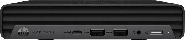 Alt view image 6 of 13 - HP Business Desktop ProDesk 600 G6 Desktop Computer - Intel Core i7 10th Gen i7-10700T Octa-core (8 Core) 2 GHz - 8 GB RAM DDR4 SDRAM - 256 GB NVMe M.2 PCI Express SSD - Desktop Mini - Intel Q470 Chip