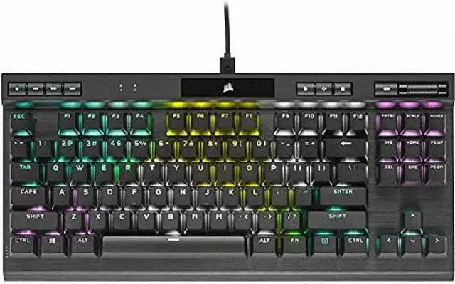 Alt view image 3 of 7 - Corsair K70 RGB TKL Champion Series Tenkeyless Mechanical Gaming Keyboard
