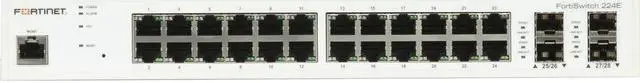 Alt view image 6 of 10 - Fortinet 200 Series FS-224E Managed Network - Switches