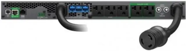 Alt view image 7 of 9 - APC by Schneider Electric Smart-UPS Ultra 3000VA Tower/Rack Convertible UPS - 1U Tower/Rack Convertible - AVR - 120 V AC Input - 120 V AC Output - 1 x NEMA L5-30R, 5 x NEMA L5-20R