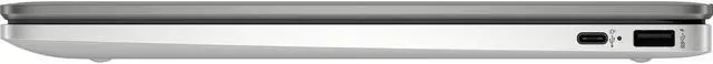 Alt view image 4 of 20 - HP Chromebook 14a-na0000 14a-na0200nr 14" Chromebook - HD - 1366 x 768 - Intel Celeron N4120 Quad-core (4 Core) - 4 GB Total RAM - 4 GB On-board Memory - 64 GB Flash Memory - Mineral Silver, Natu
