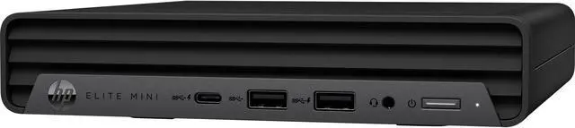 Alt view image 3 of 7 - HP Elite Mini 800 G9 Desktop Computer - Intel Core i5 12th Gen i5-12500T Hexa-core (6 Core) 2 GHz - 16 GB RAM DDR5 SDRAM - 256 GB M.2 PCI Express NVMe SSD - Mini PC - Intel Q670 Chip - Windows 11 Pro