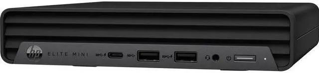 Alt view image 2 of 10 - HP Elite Mini 600 G9 Desktop Computer - Intel Core i5 12th Gen i5-12500T Hexa-core (6 Core) 2 GHz - 8 GB RAM DDR5 SDRAM - 256 GB M.2 PCI Express NVMe SSD - Mini PC - Intel Q670 Chip - Windows 11 Pro -