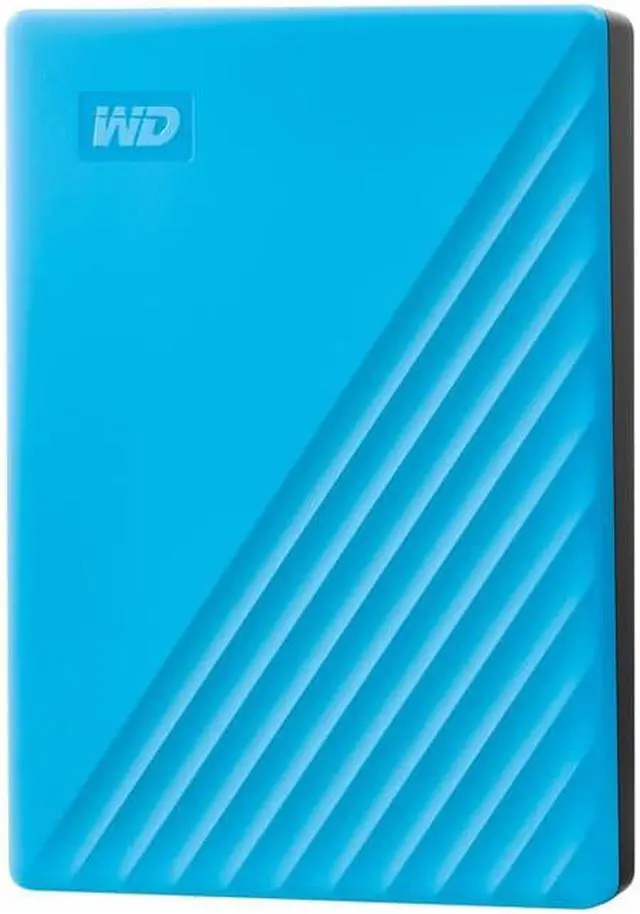 Alt view image 14 of 20 - WD 5TB My Passport Portable Storage USB 3.2 Gen 1 - Blue - WDBPKJ0050BBL-WESN
