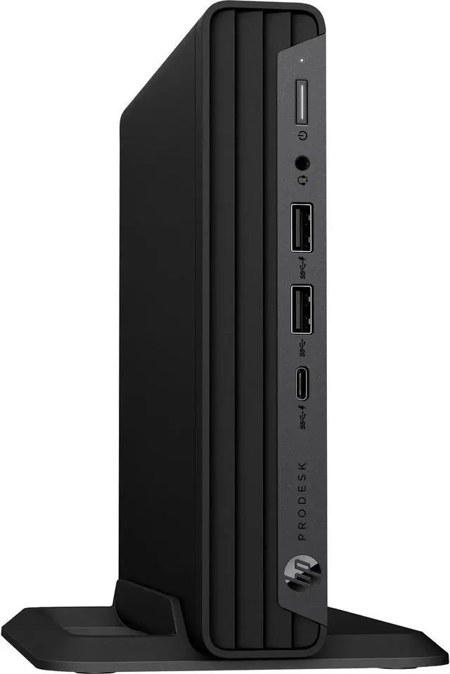 Alt view image 3 of 12 - HP Business Desktop ProDesk 400 G6 Desktop Computer - Intel Core i5 10th Gen i5-10500T Hexa-core (6 Core) 2.30 GHz - 16 GB RAM DDR4 SDRAM - 256 GB NVMe M.2 PCI Express SSD - Desktop Mini - Intel Q470