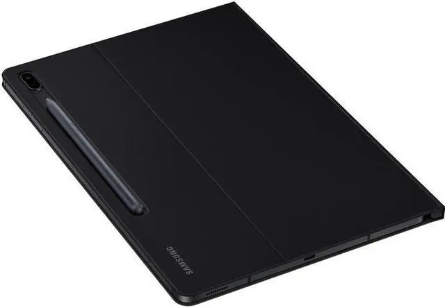 Alt view image 5 of 11 - Samsung Galaxy Tab S7 FE Book Cover Mystic Black EF-BT730PBEGUJ