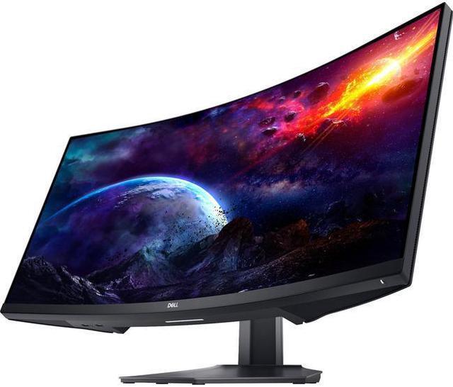 Alt view image 7 of 20 - New Dell S3422DW 34" WQHD 3440 x 1440  VA LCD Monitor 100 Hz 4 ms 21:9 Aspect Ratio 350 cd/m² Brightness 178°/178° Viewing Angles HDMI, DisplayPort