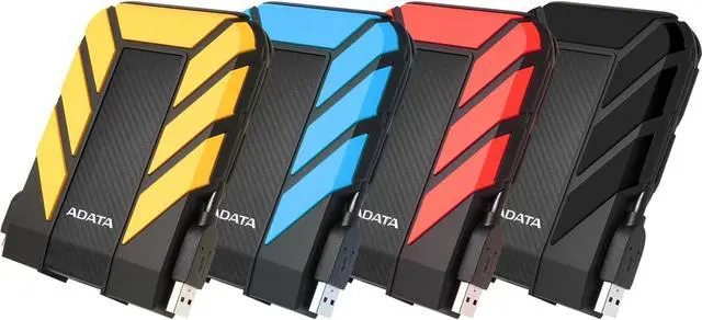 Alt view image 6 of 9 - A-DATA TECHNOLOGY (USA) CO., L AHD710P-2TU31-CBK ADATA RUGGED SERIES HD710 PRO EXT: HDD 2TB USB 3.1 WATERPROOF / SHOCK
