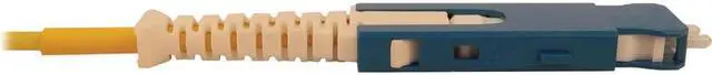 Alt view image 7 of 10 - Tripp Lite 5m 40/100/400G Singlemode 9/125 OS2 Fiber Optic Cable Yellow N383L05M