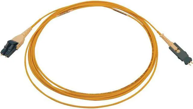 Alt view image 9 of 10 - Tripp Lite 5m 40/100/400G Singlemode 9/125 OS2 Fiber Optic Cable Yellow N383L05M