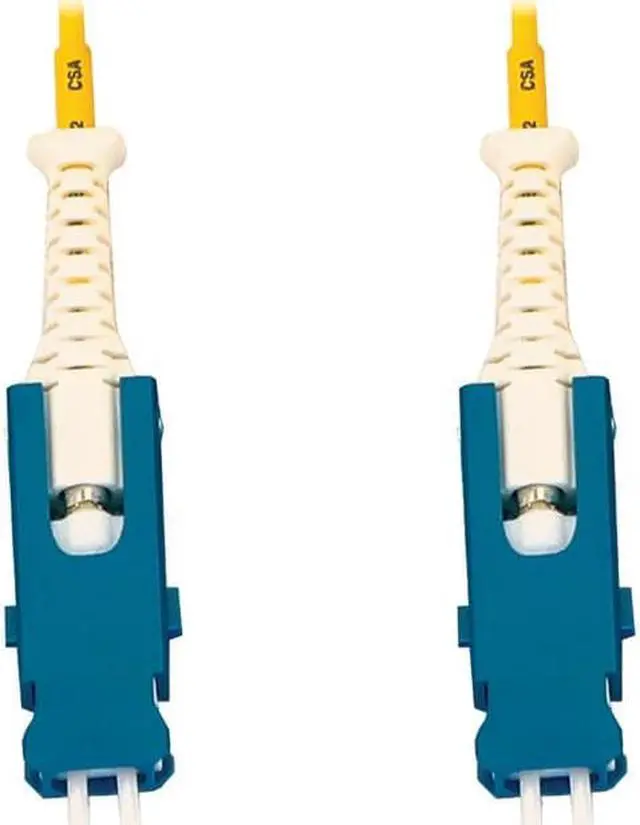 Alt view image 4 of 9 - Tripp Lite 5m 400G Singlemode 9/125 OS2 Fiber Optic Cable Yellow N383S-05M