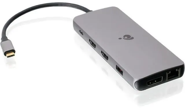 Alt view image 8 of 20 - IOGEAR USB-C Triple HD Compact Dock w/ PD 3.0 GUD3C4K3P