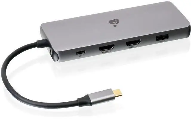 Alt view image 6 of 20 - IOGEAR USB-C Triple HD Compact Dock w/ PD 3.0 GUD3C4K3P