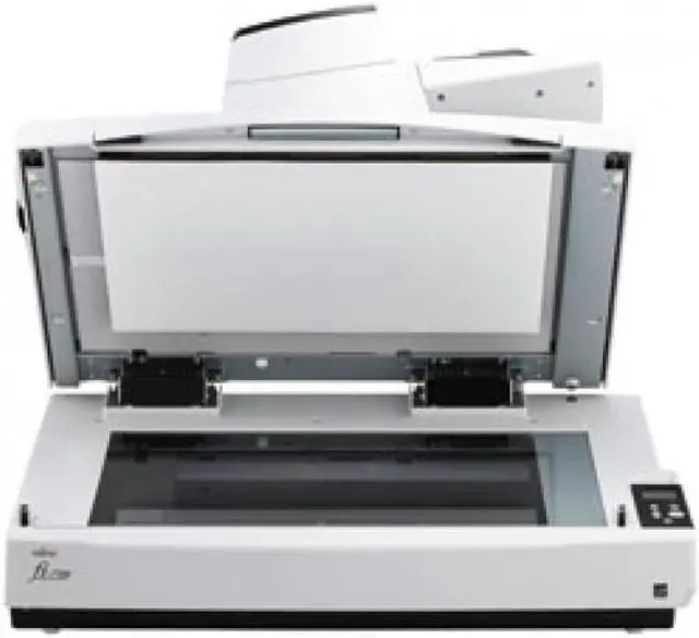 Alt view image 9 of 12 - Ricoh fi-7700 PA03740-B005 Duplex 600 DPI x 600 DPI Production-class ADF + Flatbed document scanner