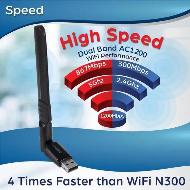 Alt view image 14 of 15 - TRENDnet TEW-805UBH, AC1200 High Gain Dual Band Wireless USB Adapter