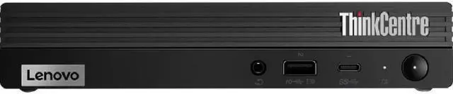 Alt view image 4 of 12 - Lenovo ThinkCentre M80q Gen 3 11U1000KUS Desktop Computer - Intel Core i5 12th Gen i5-12500T Hexa-core (6 Core) 2 GHz - 8 GB RAM DDR5 SDRAM - 256 GB M.2 PCI Express SSD - Tiny - Raven Black - Windows