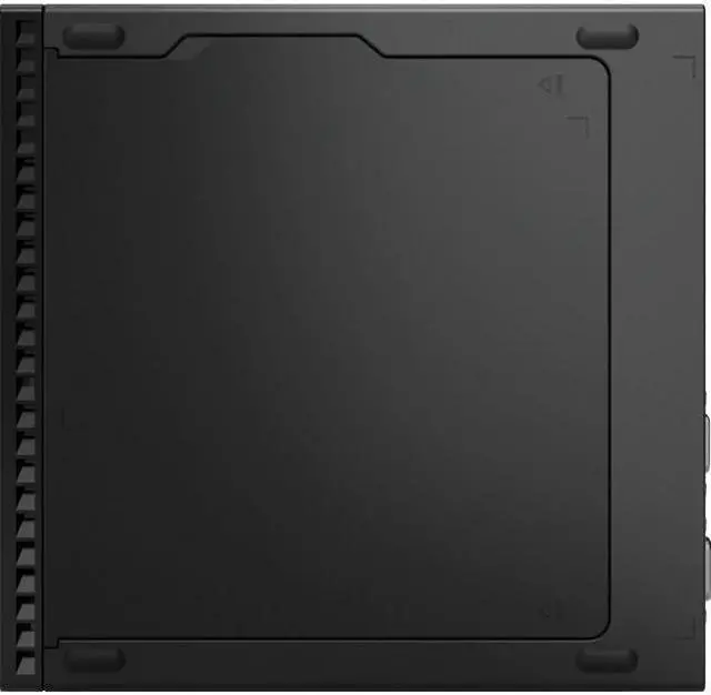 Alt view image 5 of 12 - Lenovo ThinkCentre M80q Gen 3 11U1000KUS Desktop Computer - Intel Core i5 12th Gen i5-12500T Hexa-core (6 Core) 2 GHz - 8 GB RAM DDR5 SDRAM - 256 GB M.2 PCI Express SSD - Tiny - Raven Black - Windows