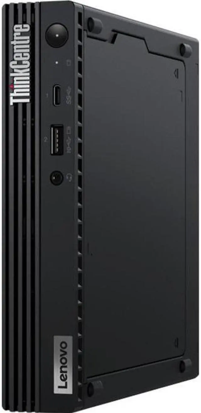 Alt view image 8 of 12 - Lenovo ThinkCentre M80q Gen 3 11U1000KUS Desktop Computer - Intel Core i5 12th Gen i5-12500T Hexa-core (6 Core) 2 GHz - 8 GB RAM DDR5 SDRAM - 256 GB M.2 PCI Express SSD - Tiny - Raven Black - Windows