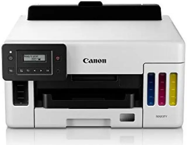 Alt view image 5 of 20 - Canon MAXIFY GX5020 Wireless MegaTank Small Office Inkjet Printer #5550C002