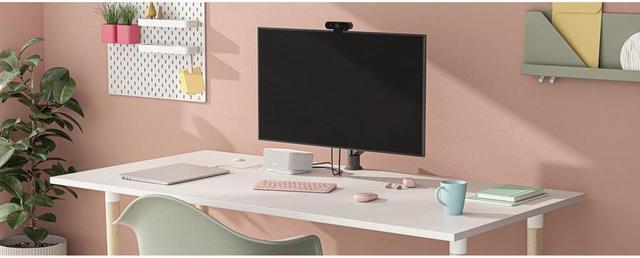 Alt view image 9 of 15 - Logitech Logi Dock Docking Station - for Desktop PC/Tablet/Smartphone - 100 W - USB Type C - 2 Displays Supported - 4K - 3840 x 2160 - 5 x USB Ports - 3 x USB 3.1 Type-C Ports - 2 x USB Type-A Ports -