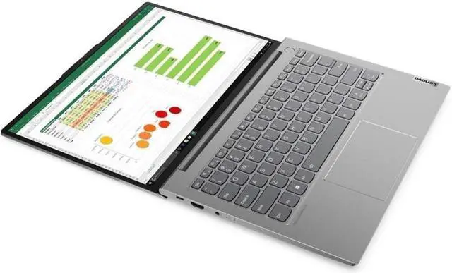 Alt view image 8 of 20 - Lenovo ThinkBook 13s Gen 3 AMD Laptop, 13.3" IPS, Ryzen 5 5600U,  AMD Radeon Graphics, 8GB, 256GB