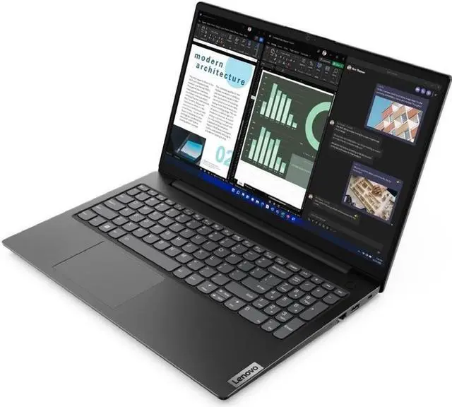 Alt view image 4 of 16 - Lenovo V15 G3 IAP 82TT005EUS 15.6" Notebook - Full HD - 1920 x 1080 - Intel Core i3 12th Gen i3-1215U Hexa-core (6 Core) 1.20 GHz - 8 GB Total RAM - 256 GB SSD - Windows 11 Pro - Intel UHD Graphi