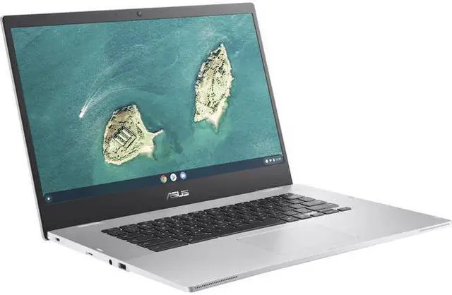 Alt view image 9 of 19 - Asus Chromebook CX1500 CX1500CKA-DH44F 15.6" Chromebook - Full HD - 1920 x 1080 - Intel Celeron N4500 Dual-core (2 Core) 1.10 GHz - 4 GB Total RAM - 64 GB Flash Memory - Transparent Silver - Inte