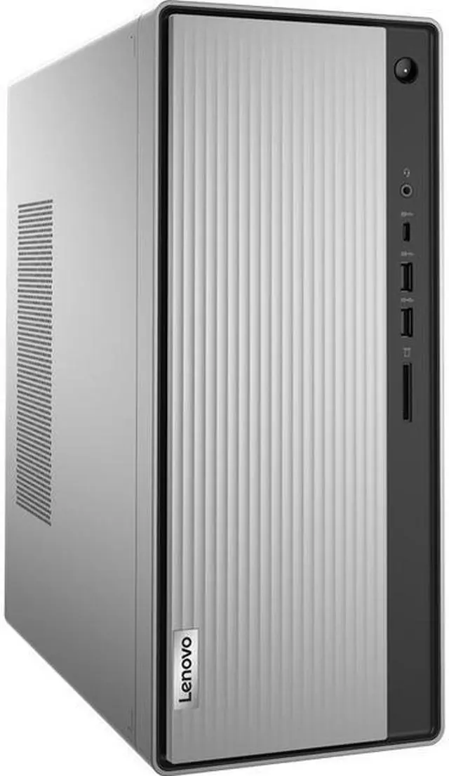 Alt view image 2 of 12 - Lenovo Desktop Computer IdeaCentre 5 14ACN6 90RX009GUS AMD Ryzen 7 5700G 16GB DDR4 512GB PCIe SSD AMD Radeon Graphics Windows 11 Home 64-bit