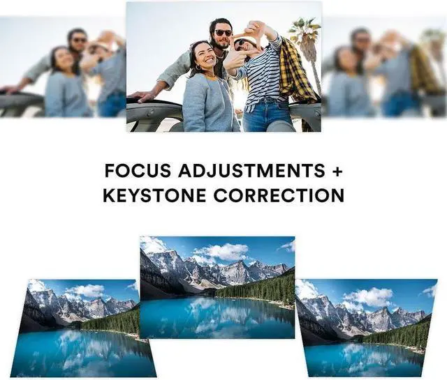 Alt view image 6 of 8 - Core Innovations PRJ150BD 1280 x 720 LCD Portable Projector 500:1