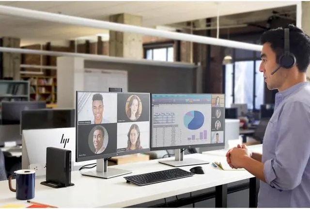 Alt view image 3 of 12 - HP EliteOne 800 G6 All-in-One Computer - Intel Core i5 10th Gen i5-10500 Hexa-core (6 Core) 3.10 GHz - 8 GB RAM DDR4 SDRAM - 256 GB NVMe M.2 PCI Express SSD - 23.8" Full HD 1920 x 1080 - Desktop