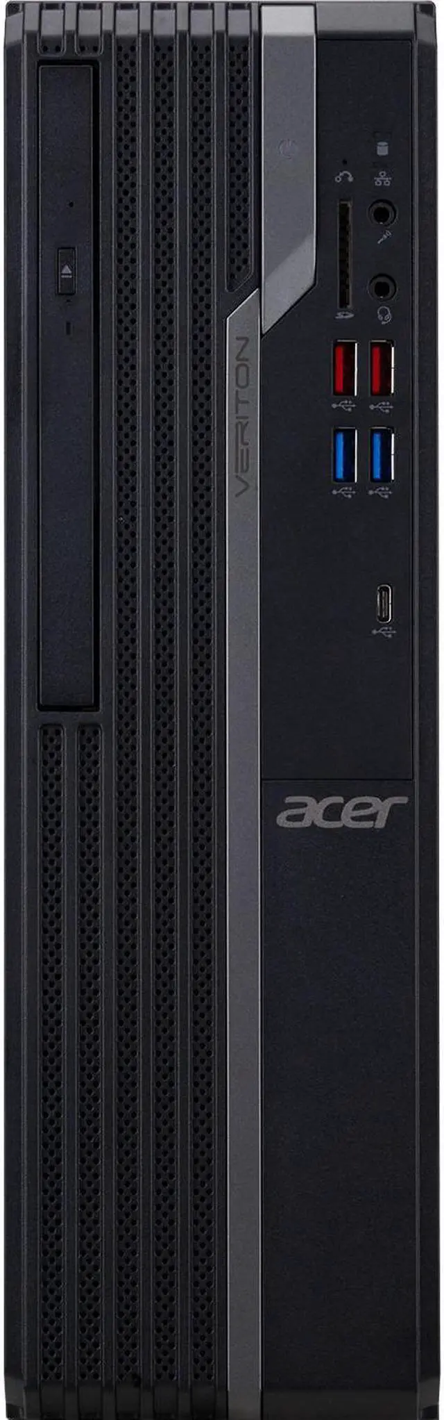Alt view image 6 of 12 - Acer Veriton X4680G-I51140S3 Desktop Computer - Intel Core i5 11th Gen i5-11400 Hexa-core (6 Core) 2.60 GHz - 16 GB RAM DDR4 SDRAM - 512 GB PCI Express SSD - Black