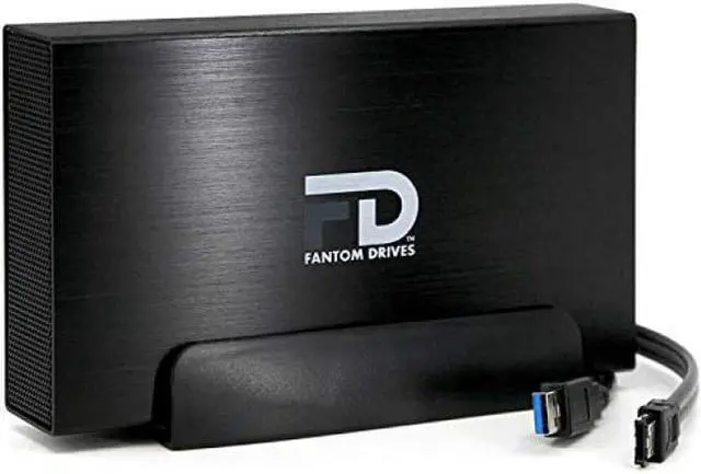 Alt view image 5 of 10 - fantom drives 2tb dvr external hard drive expander - usb 3.0 & esata - supports directv, dish, motorola, arris and more - black