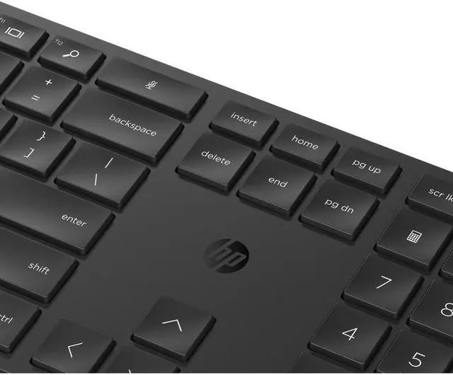 Alt view image 4 of 14 - HP 655 Wireless Keyboard and Mouse Combo Black (4R009AA#ABA)