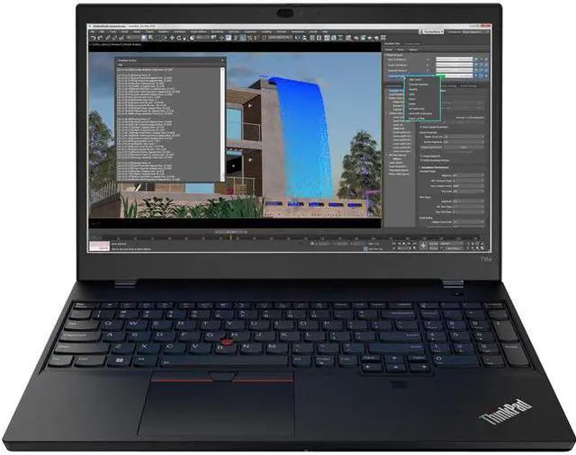 Alt view image 3 of 18 - Lenovo ThinkPad T15p Gen 3 21DA000WUS 15.6" Mobile Workstation - Full HD - 1920 x 1080 - Intel Core i7 12th Gen i7-12700H Tetradeca-core (14 Core) 2.30 GHz - 32 GB Total RAM - 1 TB SSD - Black -