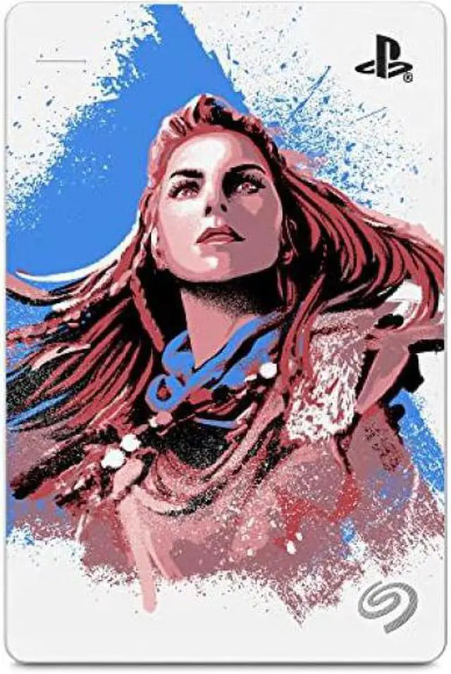 Alt view image 2 of 2 - Seagate Horizon Forbidden West Limited Edition Game Drive for Playstation Consoles 2TB External Hard Drive - USB 3.2 Gen1, Officially-Licensed (STLM2000100)