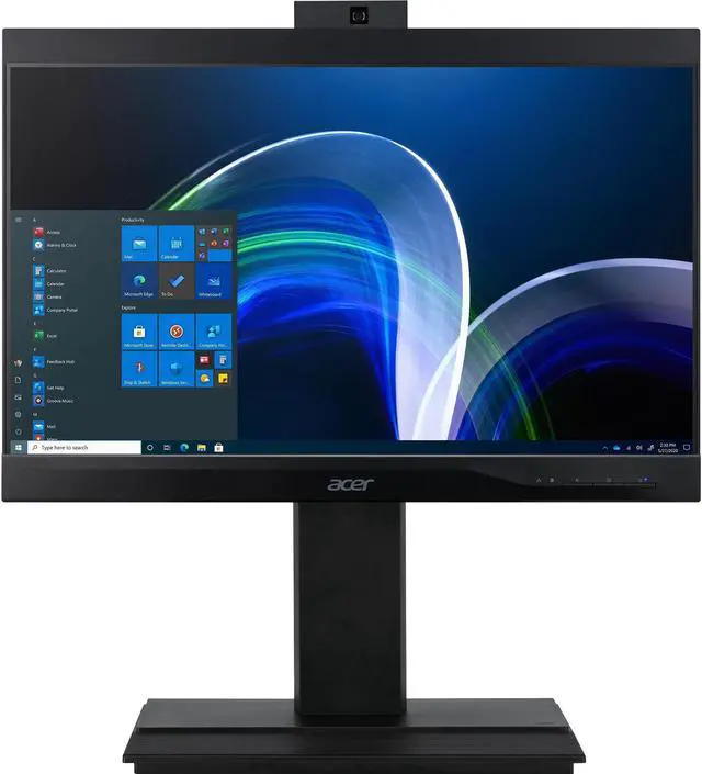 Alt view image 15 of 17 - Acer 23.8" Veriton Z4880G All-in-One Computer Intel Core i5 11th Gen i5-11400 Hexa-core (6 Core) 2.60 GHz 16GB RAM DDR4 SDRAM 512GB PCI Express SSD Desktop Model DQ.VUYAA.004