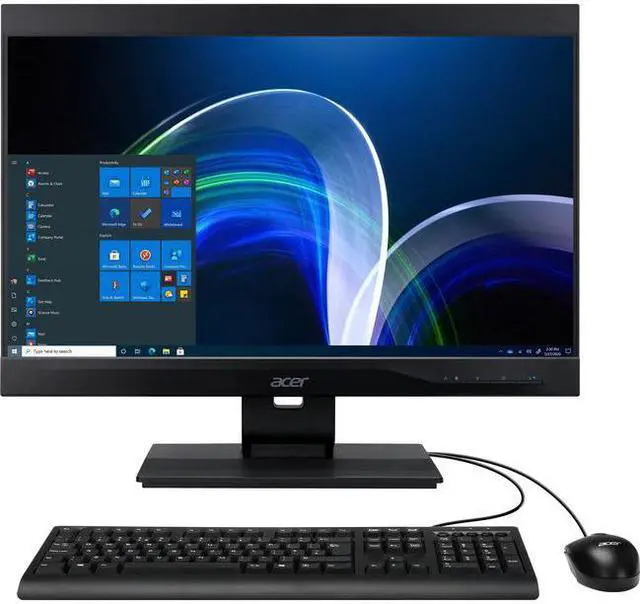 Alt view image 10 of 17 - Acer 23.8" Veriton Z4880G All-in-One Computer Intel Core i5 11th Gen i5-11400 Hexa-core (6 Core) 2.60 GHz 16GB RAM DDR4 SDRAM 512GB PCI Express SSD Desktop Model DQ.VUYAA.004