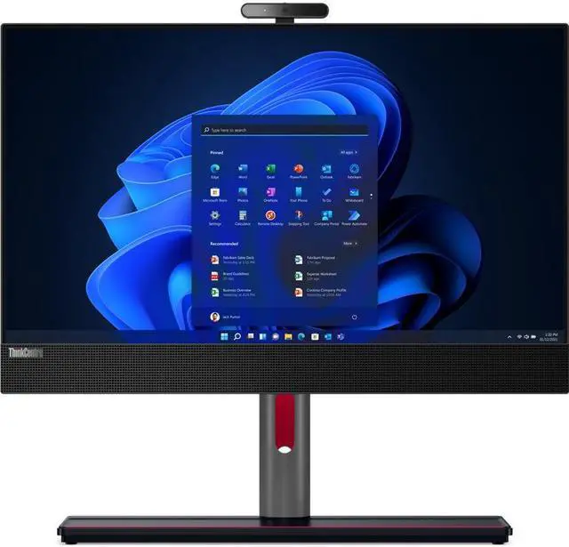 Alt view image 6 of 14 - Lenovo ThinkCentre M90a Gen 3 Pro 11VA004LUS All-in-One Computer - Intel Core i5 12th Gen i5-12500 Hexa-core (6 Core) 3 GHz - 16 GB RAM DDR4 SDRAM - 512 GB M.2 PCI Express NVMe 4.0 x4 SSD - 23.8"