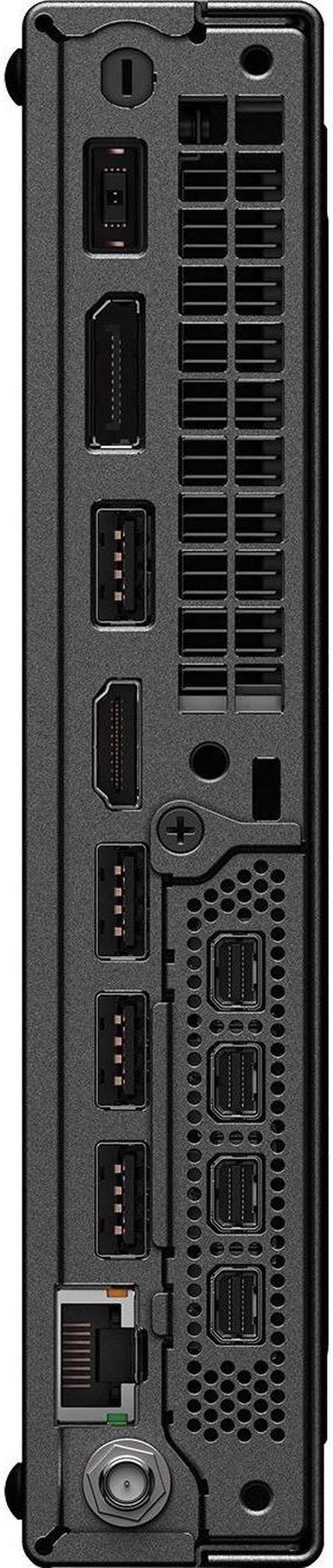 Alt view image 4 of 12 - Lenovo ThinkStation P360 30FA0017US Workstation - 1 x Intel Core i7 Dodeca-core (12 Core) i7-12700 12th Gen 2.10 GHz - 16 GB DDR5 SDRAM RAM - 512 GB SSD - Tiny - Black - Intel Q670 Chip - Windows 11 P