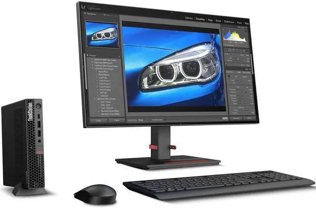Alt view image 7 of 15 - Lenovo ThinkStation P360 - tiny Core i5 12500 3 GHz - 16 GB - SSD 5 (30FA001CUS)
